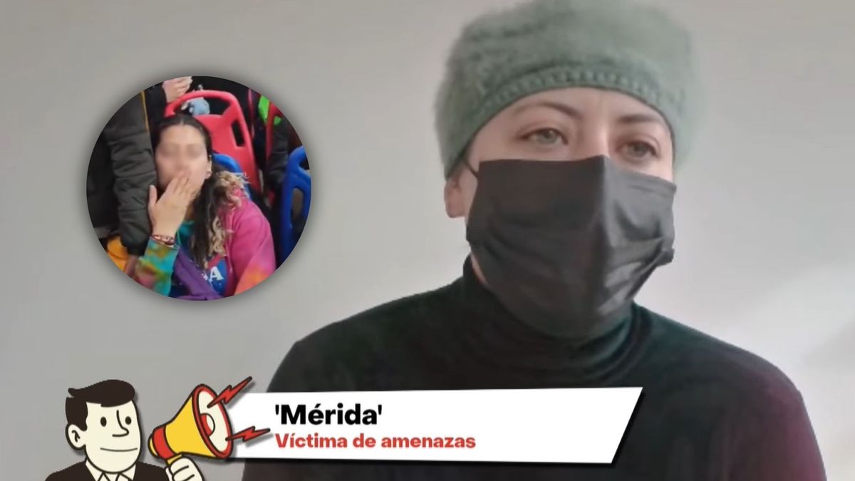 Mujer que se viralizó por pelea en TransMilenio