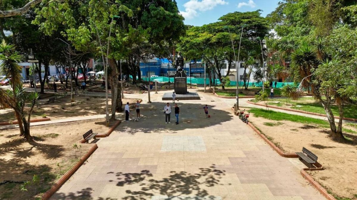 Mantenimiento de parques en Bucaramanga
