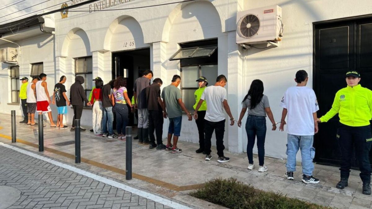 Capturas en Bucaramanga