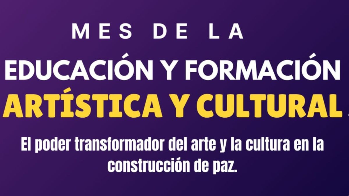 Mes de la Educación y Formación Artística y Cultural
