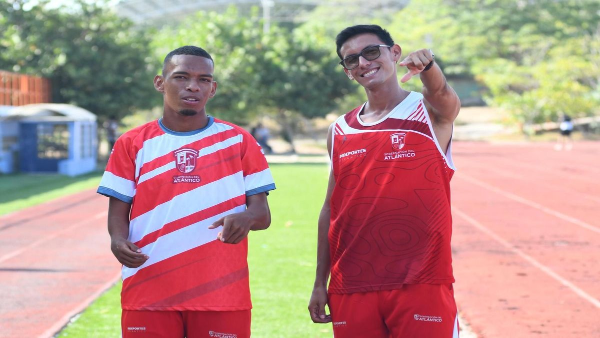 Frank Roberto y Eric Castro - Para atletas del Atlántico