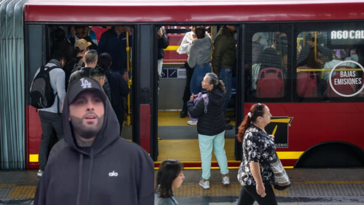 ¿Nicky Jam se quedó sin gasolina La cuenta larga en TransMilenio