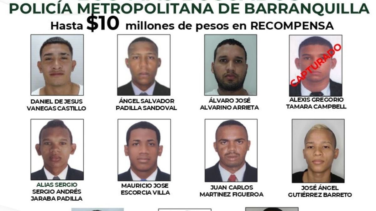 Caryel de los más buscados en Barranquilla