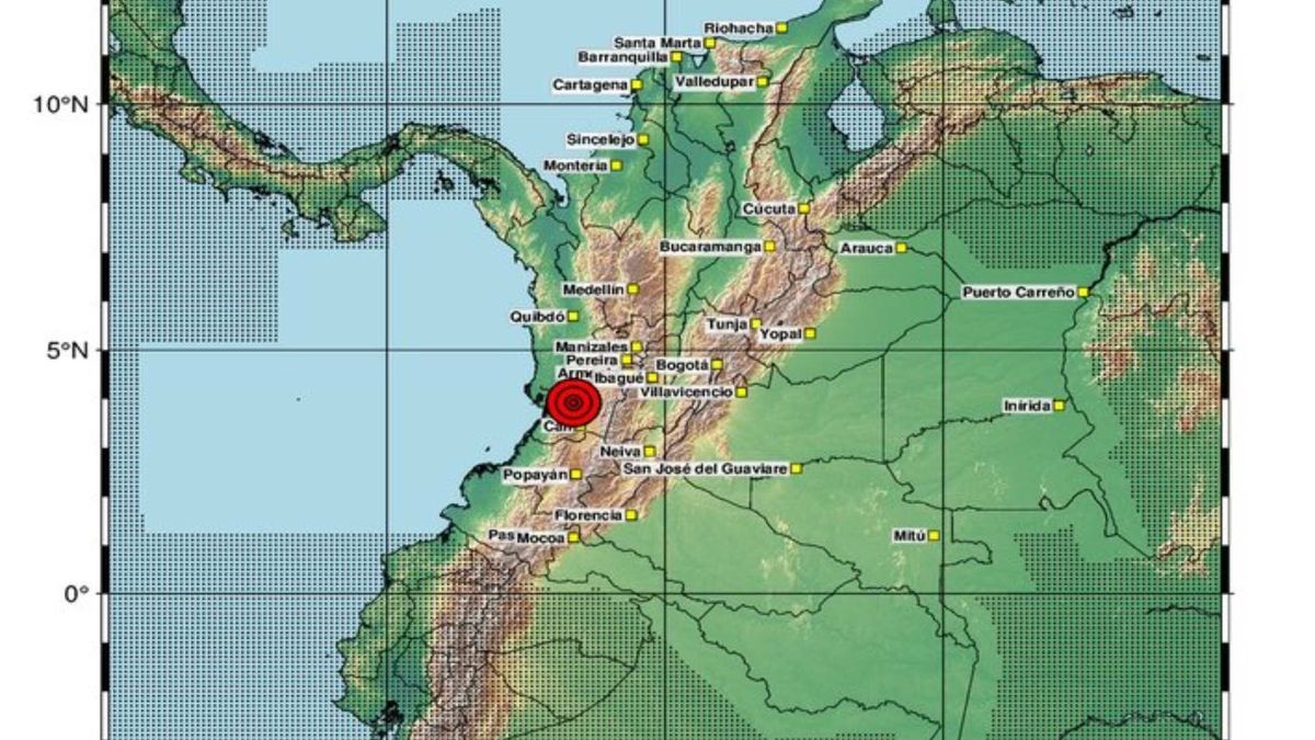 Temblor en Colombia, 14 de mayo de 2026