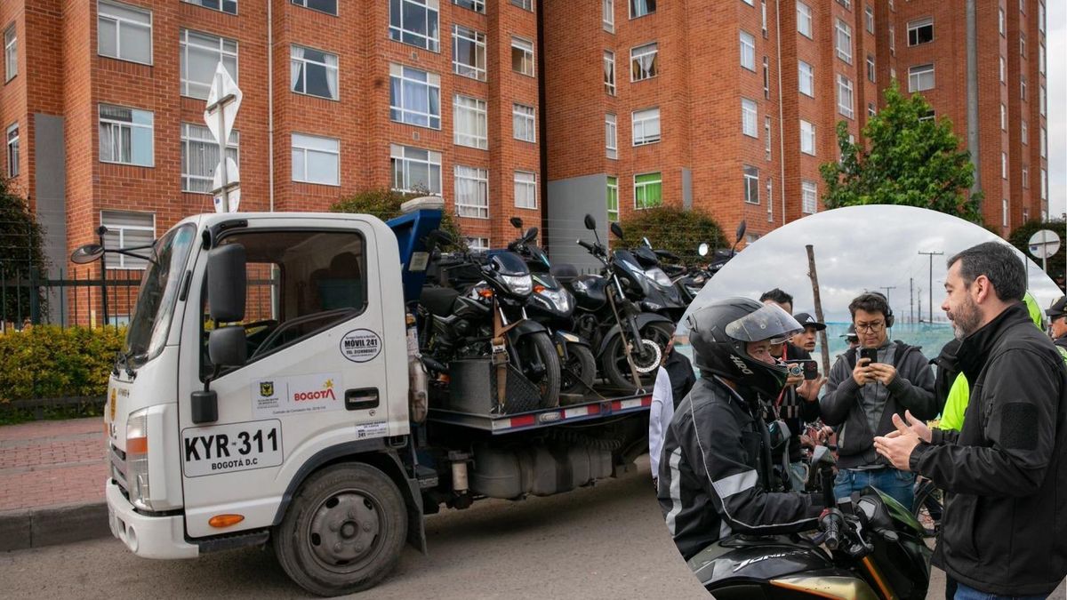Galán defiende peatones grúas y patios para motos mal parqueadas