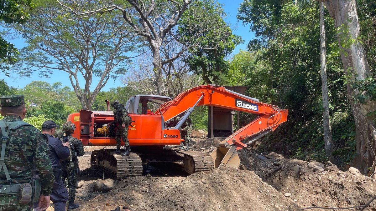 Operativos en zonas donde Los Pachenca encontraban oro en Ciénaga, Magdalena