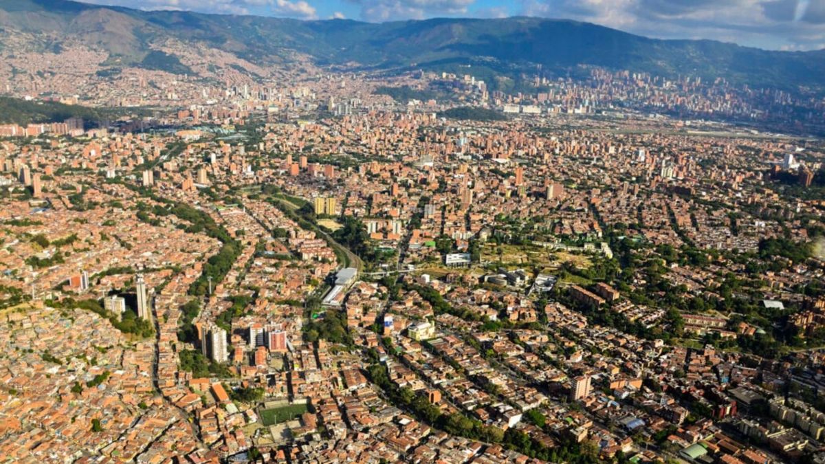 Panorámica Ciudad de Medellín.