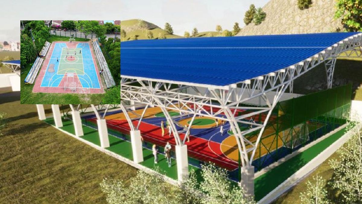Inversión polideportivo Quince Letras Agua de Dios Cundinamarca 2026