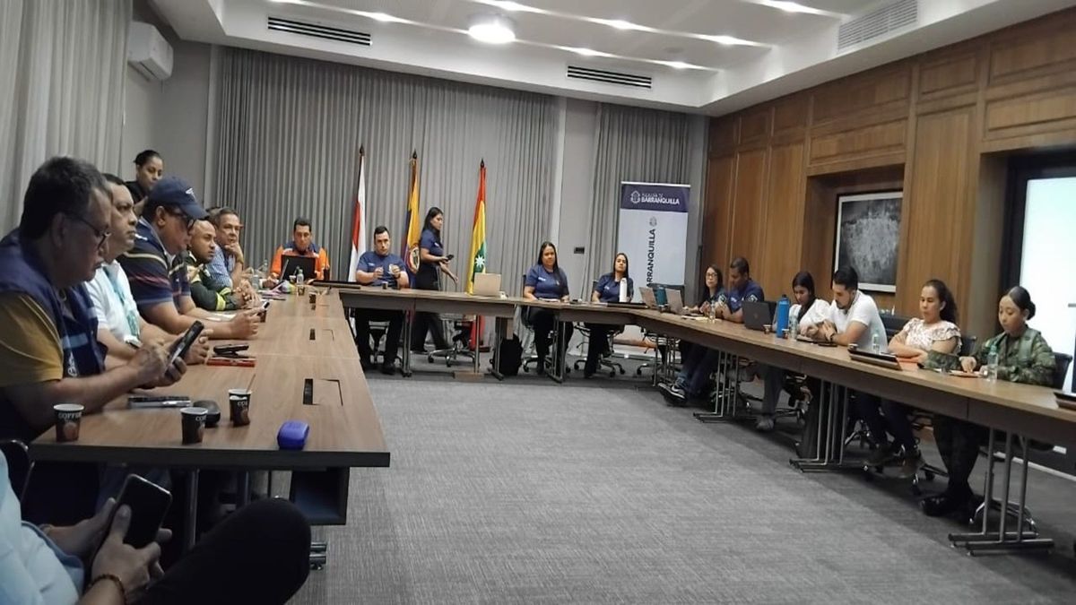 Reunión de autoridades en Barranquilla
