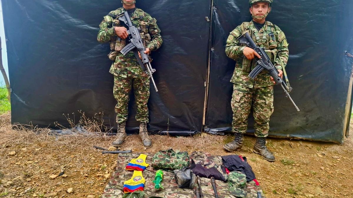 Combates en Briceño: Ejército frenó a hombres de alias ‘Chala’ y halló explosivos para ataques con drones