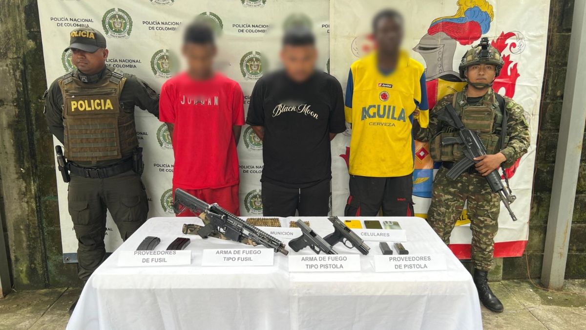 Armados hasta los dientes: Los tres peligrosos sicarios del Clan del Golfo del Bagre, Antioquia