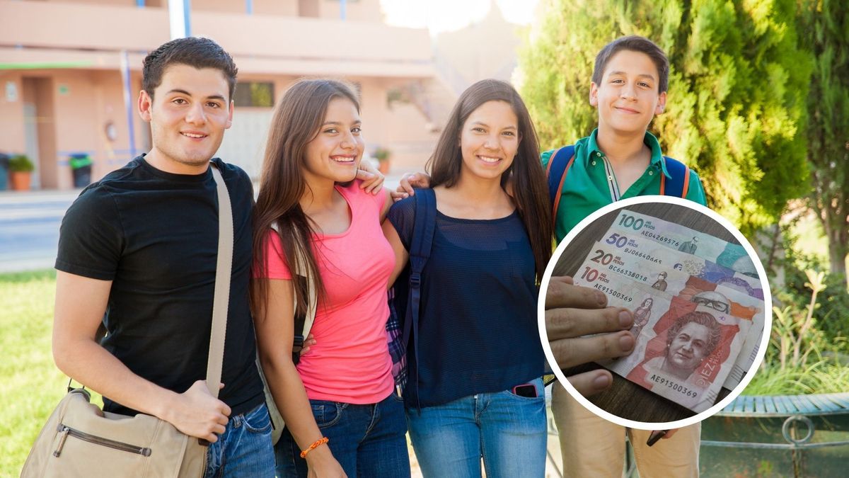 Estudiantes que reciben dinero por subsidio