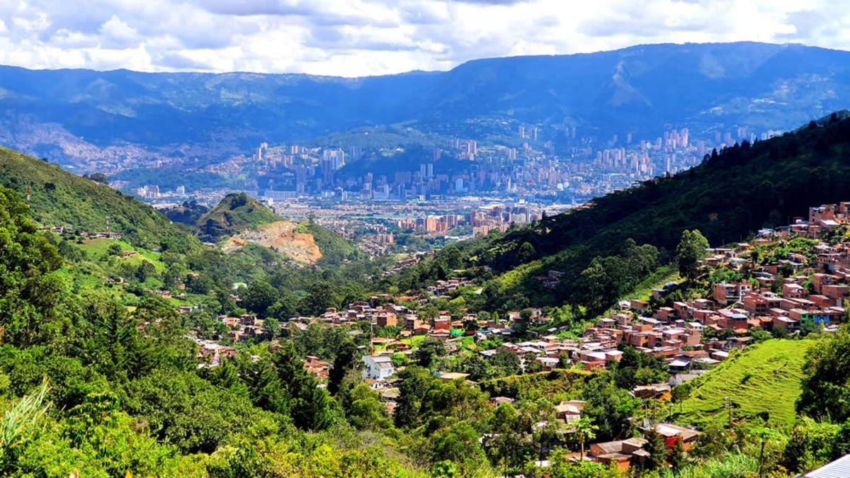 Panorámica del corregimiento de Altavista