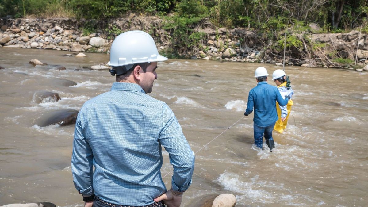 Medición de niveles de cauce de ríos en Norte de Santander