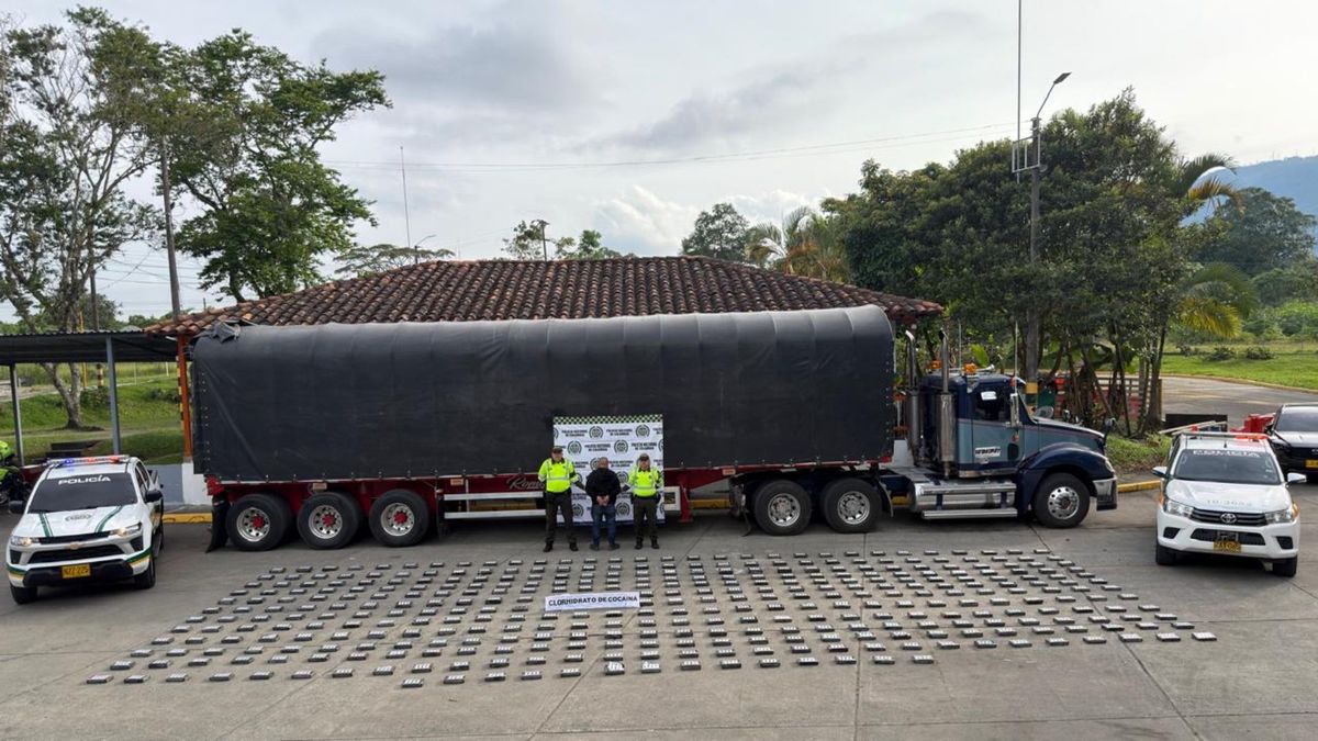Cocaína incautada en el Quindío iba para la ciudad de Bogotá