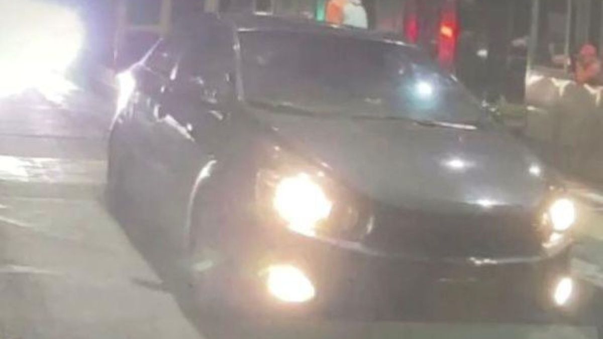 Carro en el que se llevaron a Yulixa Toloza