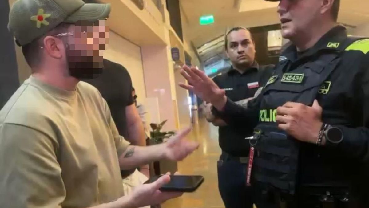 Frances capturado por agredir a un menor en Medellin