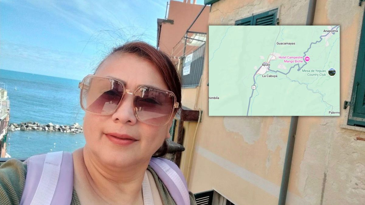 Yulixa Toloza y mapa de Apulo, Cundinamarca