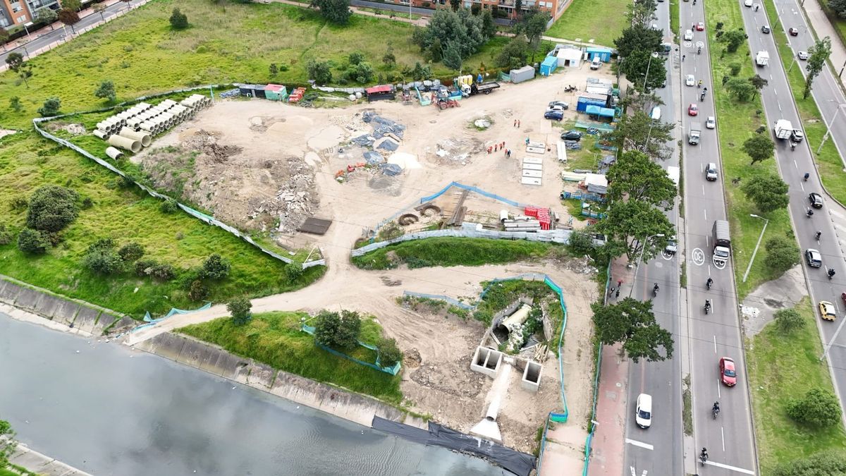 Obras del Acueducto en la Avenida Boyacá