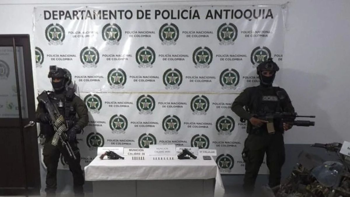 Supuesto integrante del Clan del Golfo murió al enfrentarse a bala con la policía en Concordia, Antioquia
