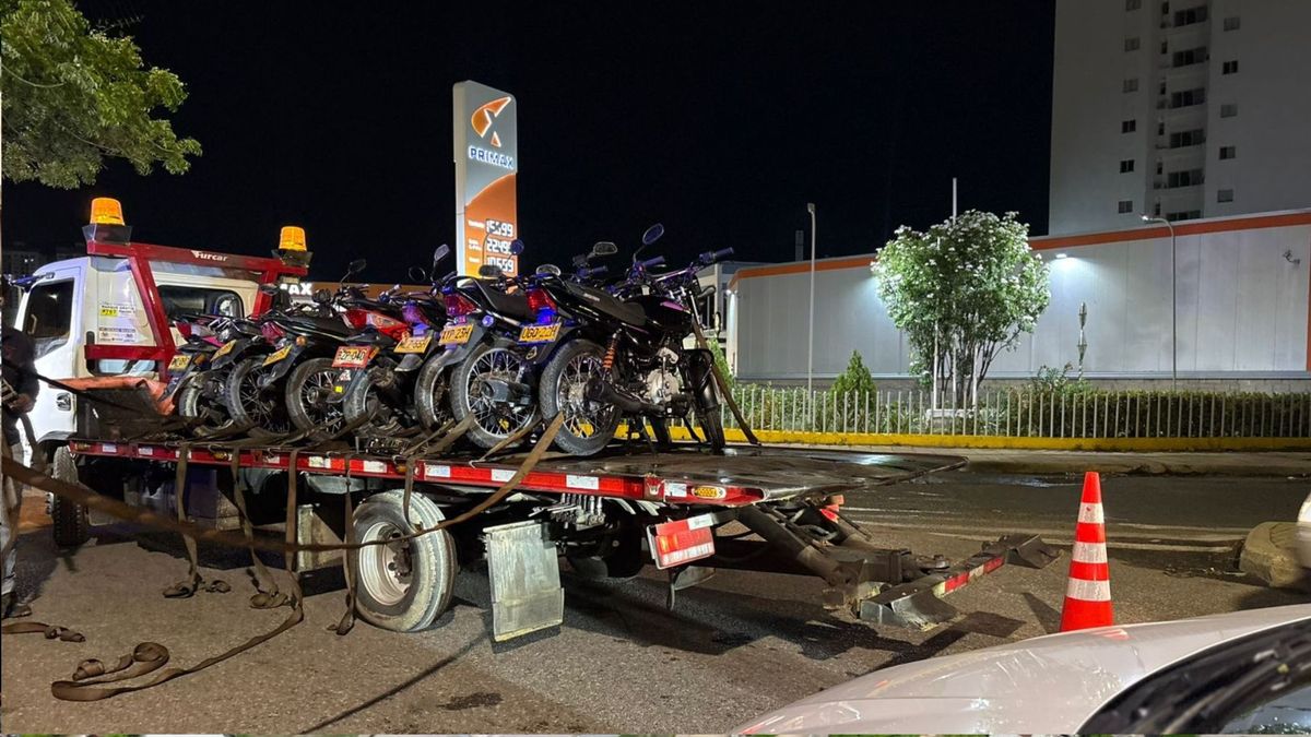 72 conductores sancionados en operativos de tránsito