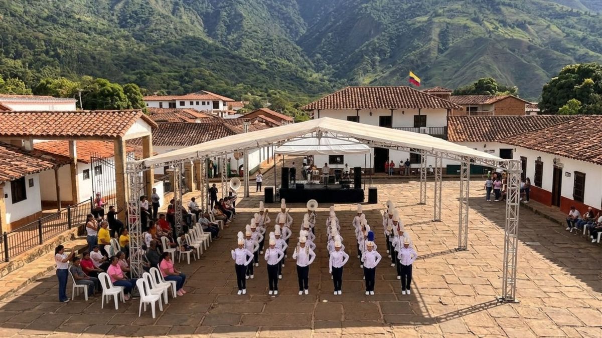 Banda colegio Pedro Santos