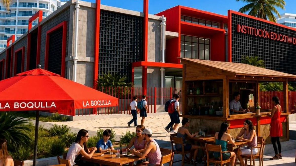 Institución Educativa de La Boquilla con enfoque turístico