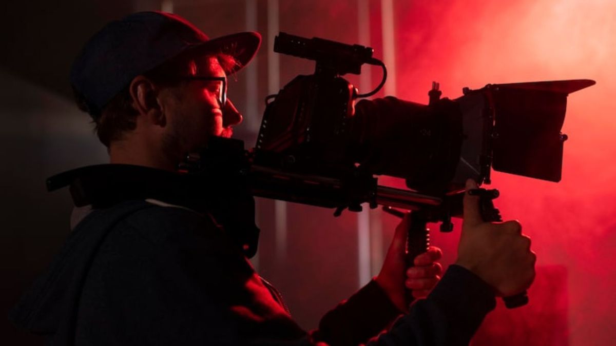 Cámara de cine, producción audiovisual