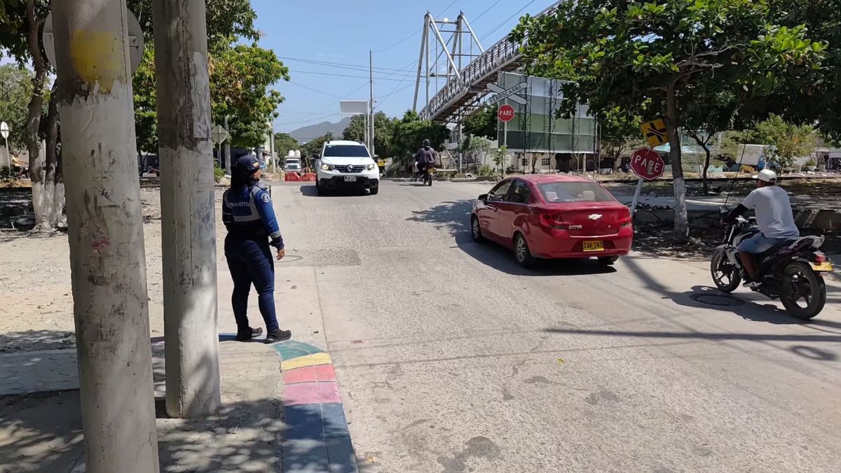 Operativos de movilidad en Santa Marta