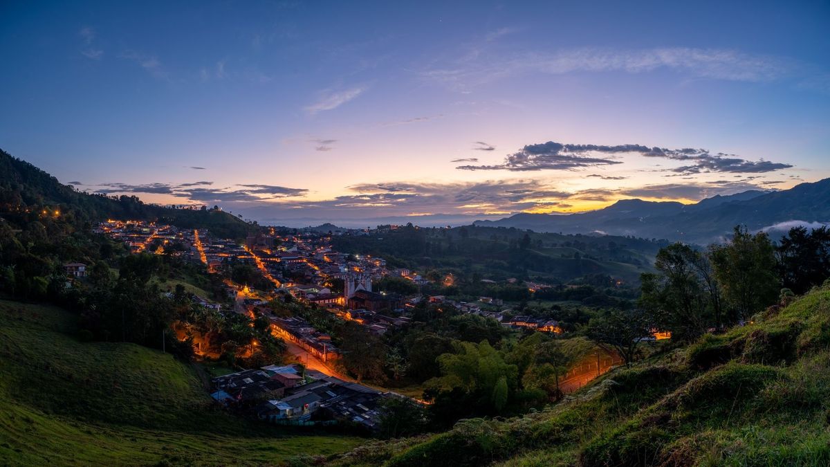 Panorámica municipio de Jericó.
