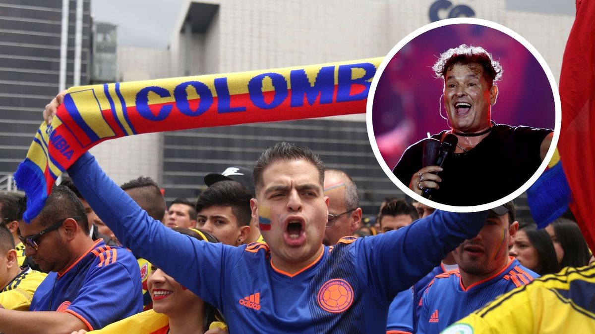 Hincha de la Selección Colombia y Carlos Vives