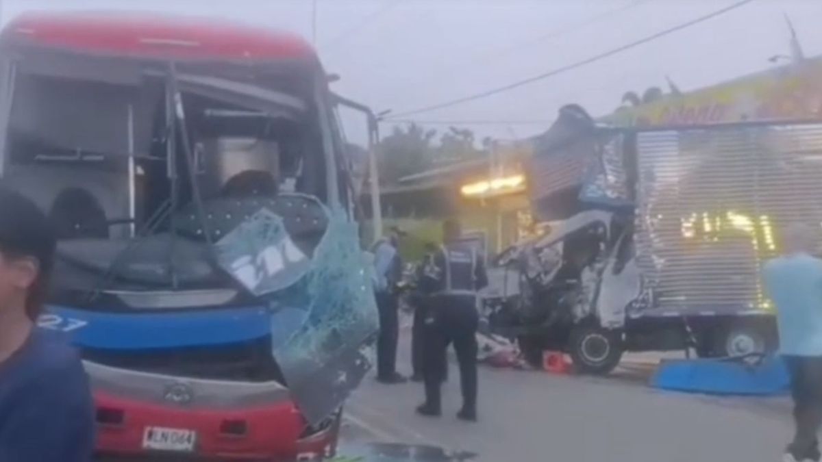 El accidente ocurrió en la entrada al corregimiento Cite de Barbosa