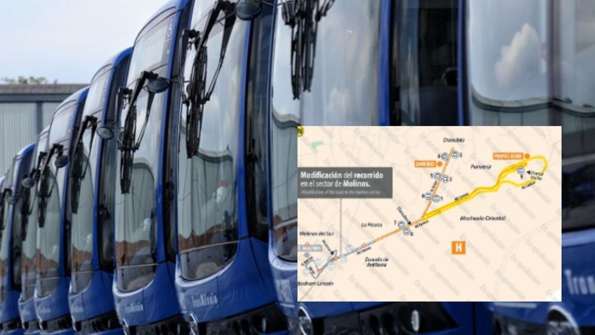 Molinos sin trancón TransMilenio modifica ruta alimentadora