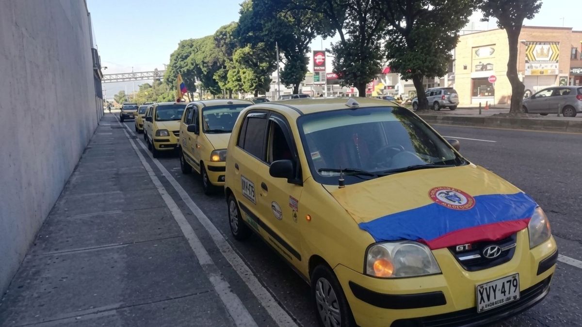 Taxis Bucaramanga protesta