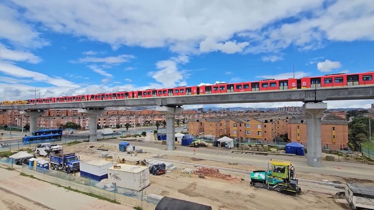 Primeras pruebas Metro de Bogotá