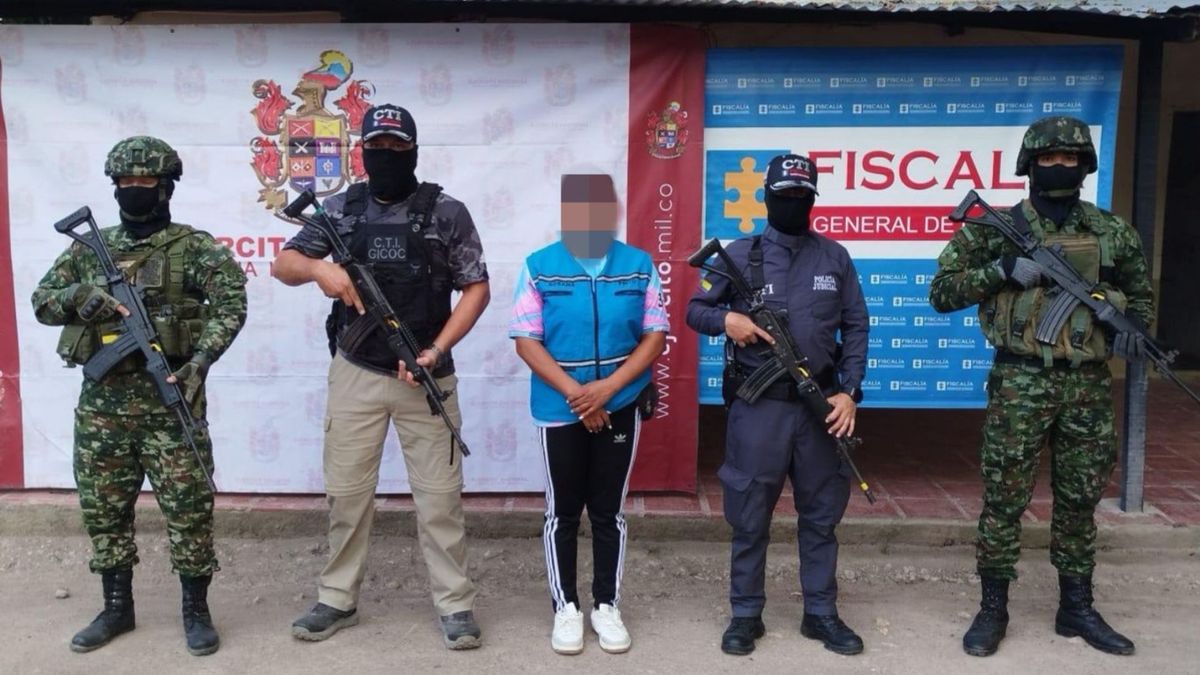 Detenida en Santa Rosa del Sur, Bolívar
