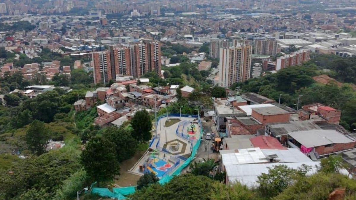 Panorámica del municipio de Itagüí, Antioquia