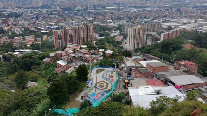 Panorámica del municipio de Itagüí, Antioquia