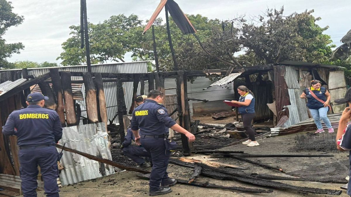 Dos menores de edad murieron luego de que se incendiara su vivienda de latas en Casanare