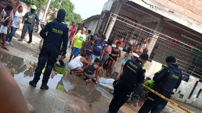 Homicidio con arma de fuego contra un hombre de 30 años