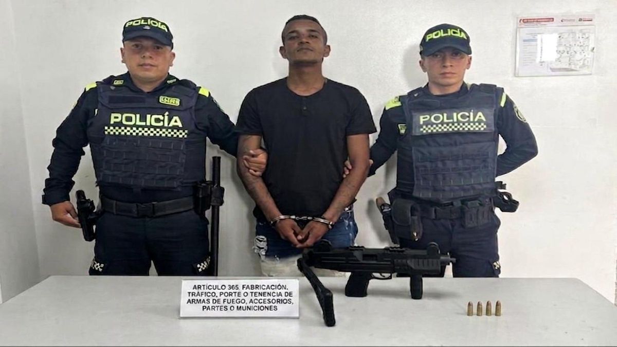Policía Nacional capturó en flagrancia a un hombre de 26 años