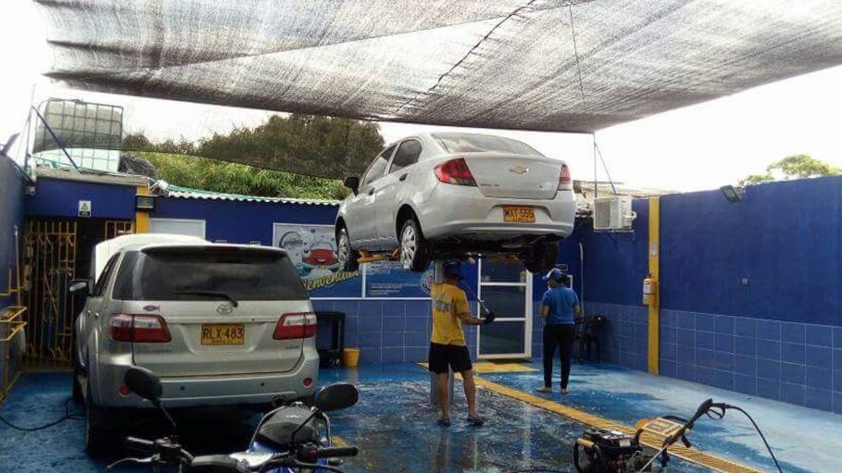 Lavaderos de carros en Santa Marta