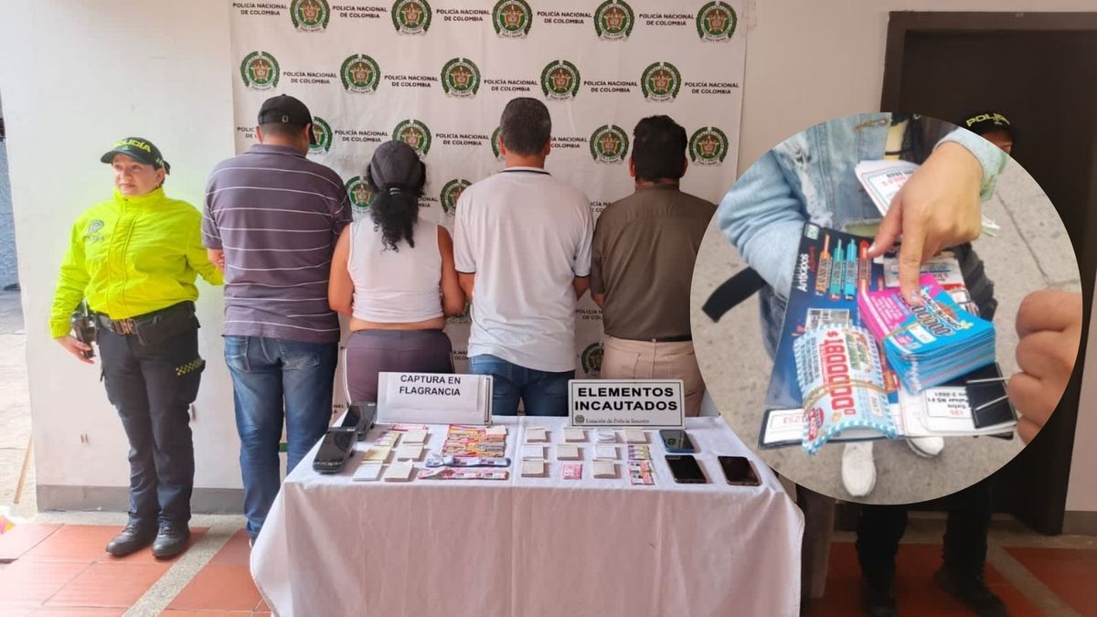 Capturas por chance ilegal en Santander