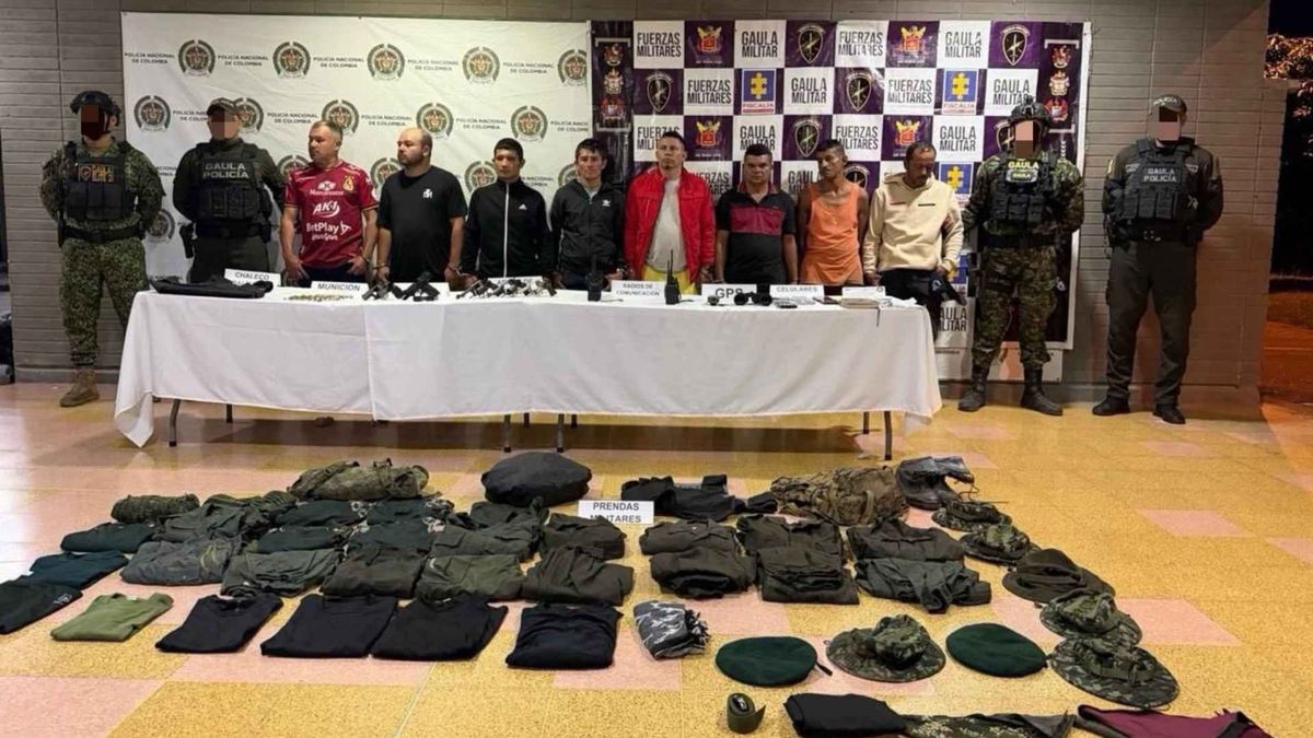 Disidentes capturados en Dolores | Dolores, Tolima | Disidencias de las Farc