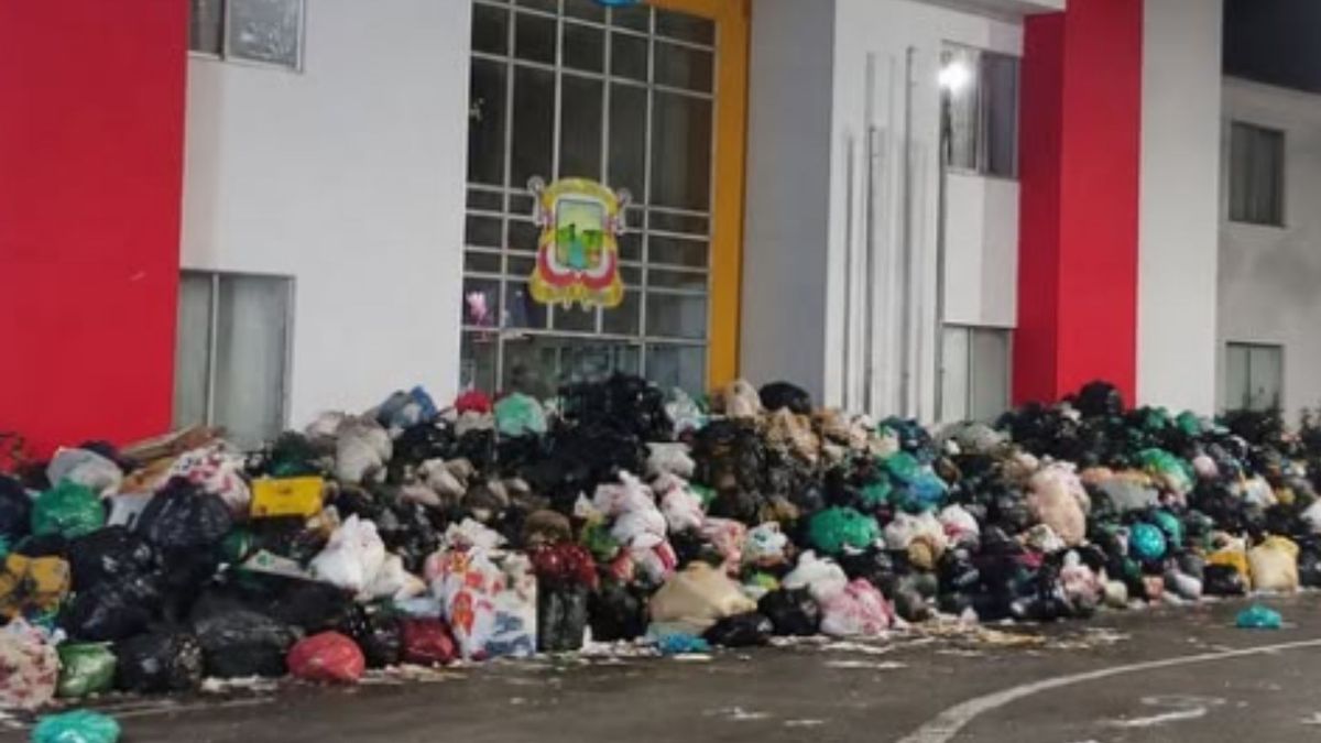 Basuras en la Alcaldía de Rionegro