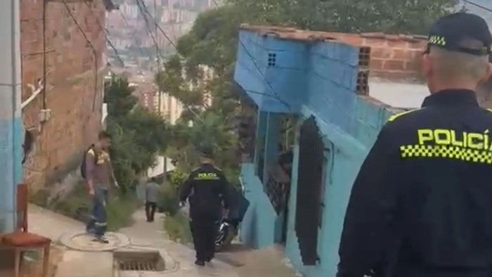 Operativos en el sector del Ajizal en Itagui