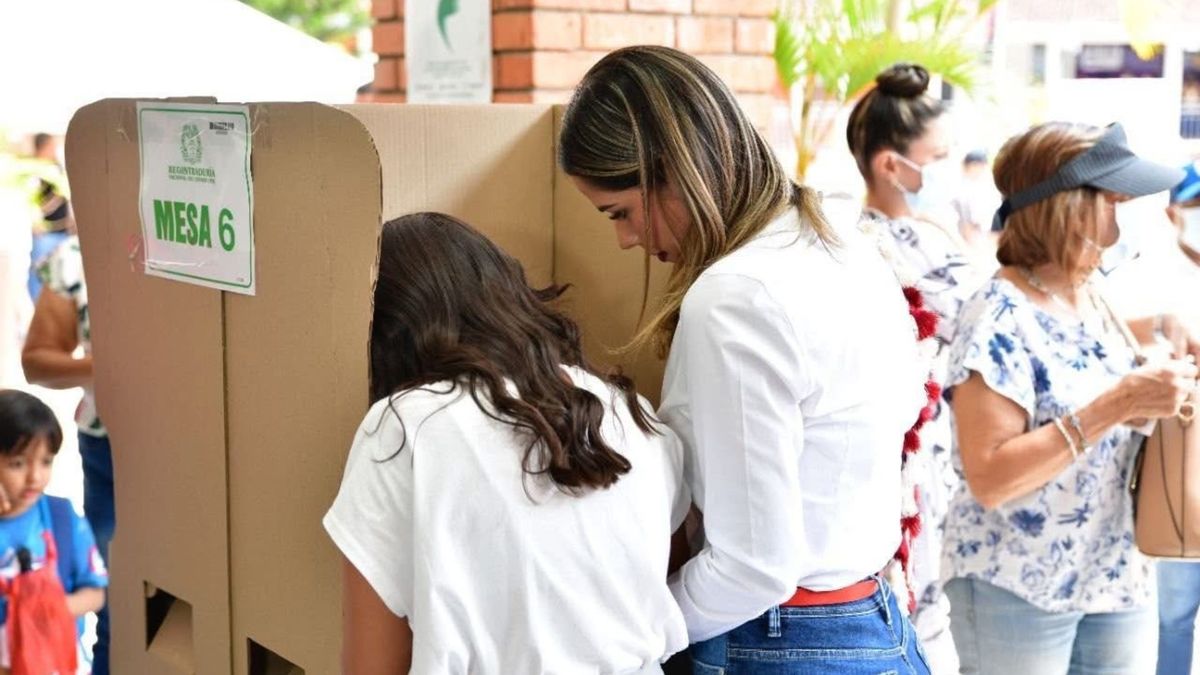 Votación elecciones presidenciales Santander