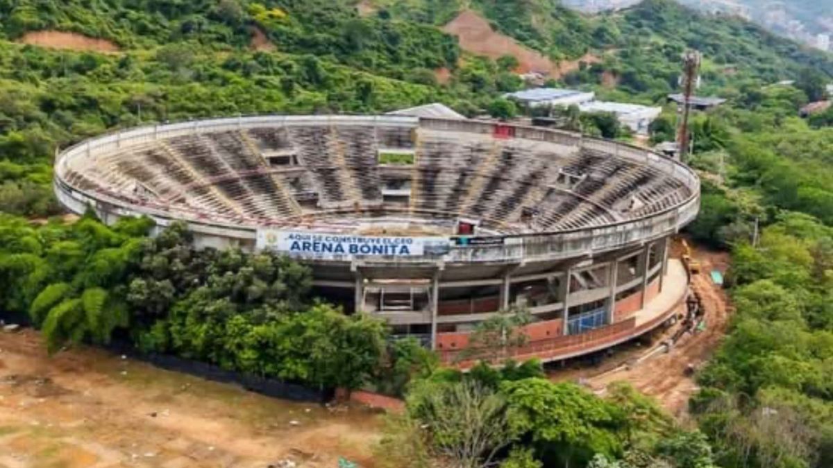 Obras Arena Bonita Santander