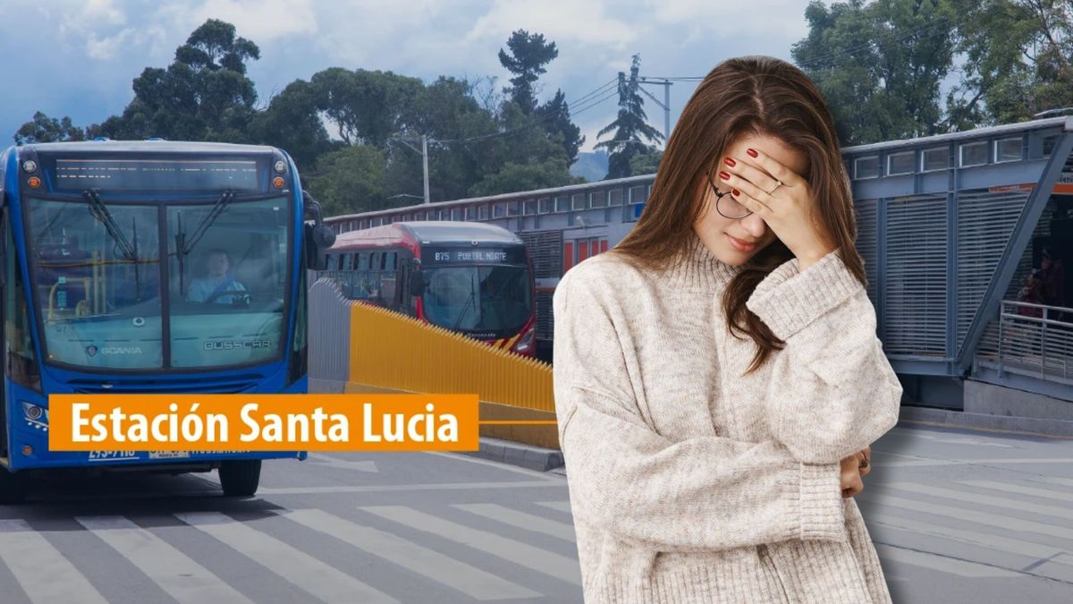 ¿Cómo operará la estación Santa Lucía de TransMilenio durante las obras?
