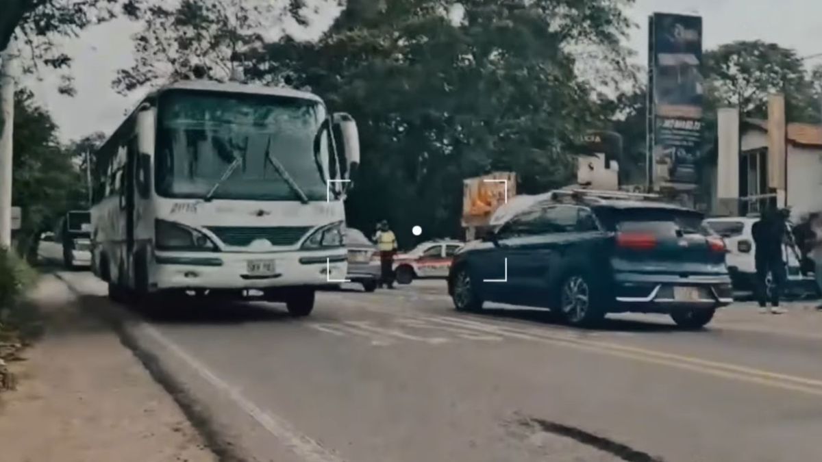 Vehículos en vías de Santander